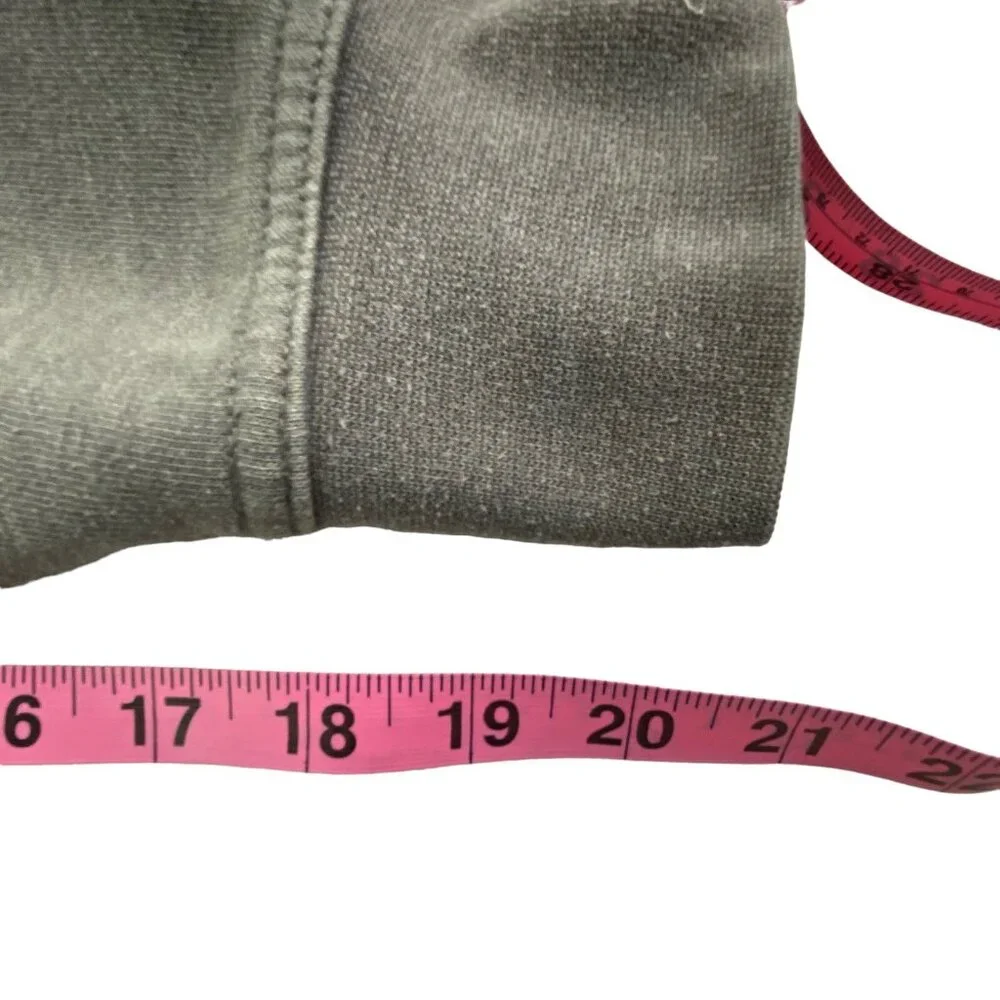 THE NORTH FACE Men Half Dome Hoodie Pullover Logo Long‎ Sleeve Sz L Gray 77-27